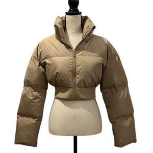 Dazy X SHEIN Cropped Puffer Jacket (Minor flaw)